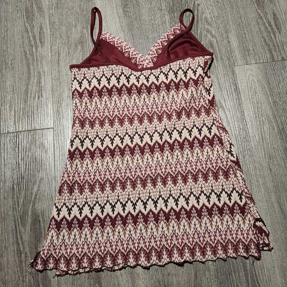 Vintage Y2K pink and burgundy baby doll halter top - Picture 7 of 13